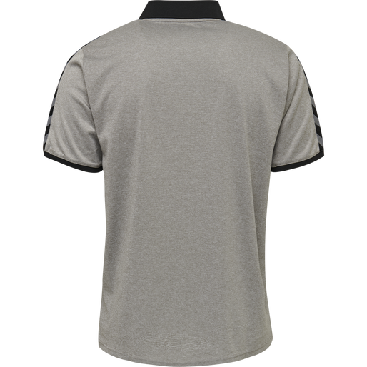hmlAUTHENTIC FUNCTIONAL POLO, GREY MELANGE hmlAUTHENTIC FUNCTIONAL POLO, GREY MELANGE, packshot