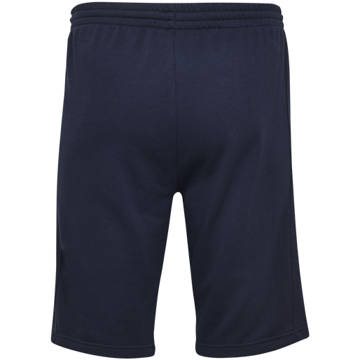 hmlGO KIDS COTTON BERMUDA SHORTS, MARINE, packshot