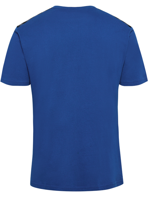 hmlAUTHENTIC CO T-SHIRT S/S, TRUE BLUE, packshot