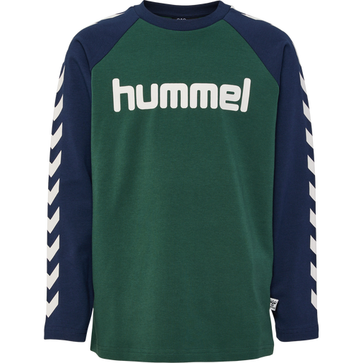 hummel BOYS T-SHIRT L/S PINENEEDLE |