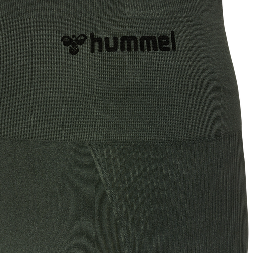 hmlTIF SEAMLESS HIGH WAIST TIGHTS, CLIMBING IVY hmlTIF SEAMLESS HIGH WAIST TIGHTS, CLIMBING IVY, packshot