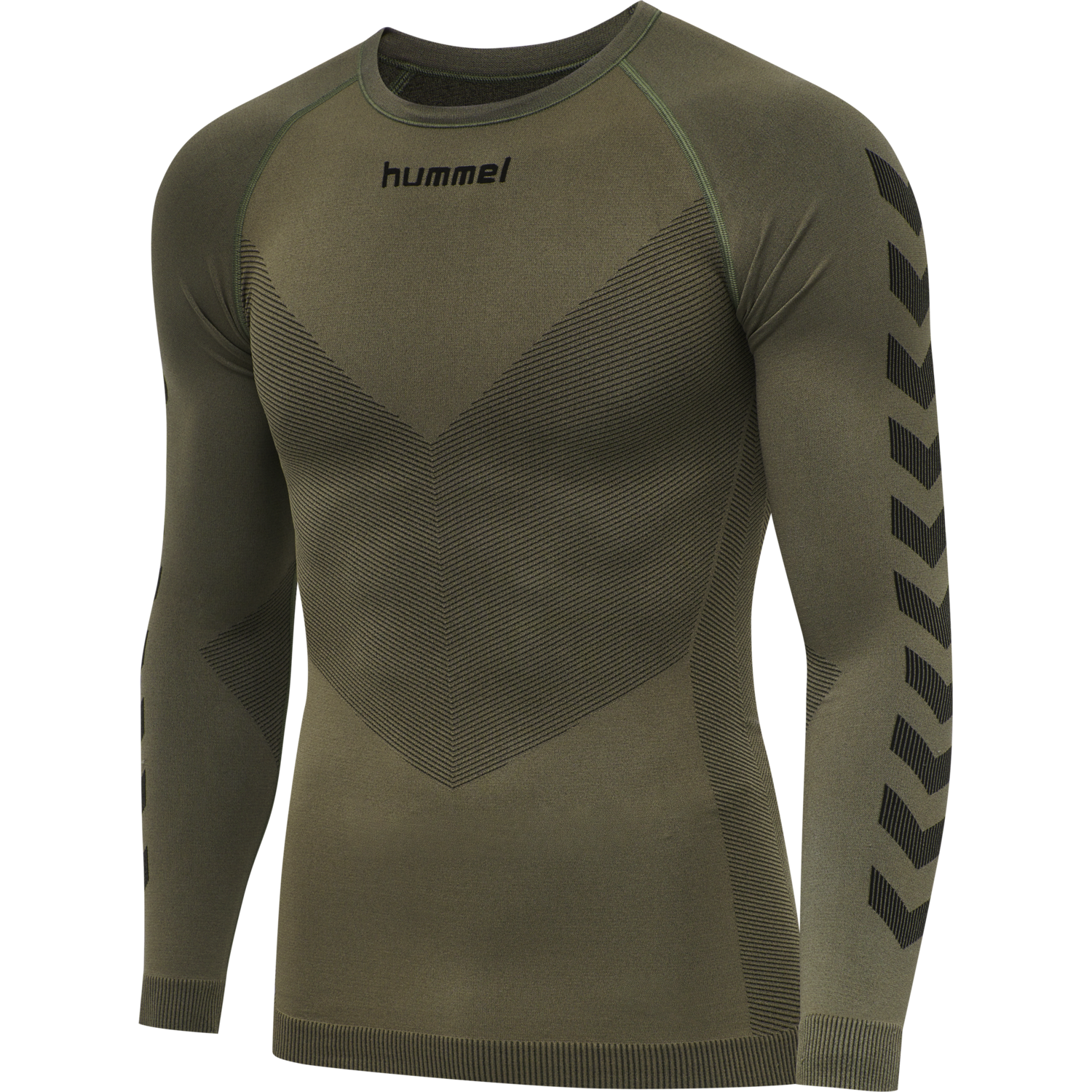 HUMMEL FIRST SEAMLESS JERSEY L/S , GRAPE LEAF, packshot