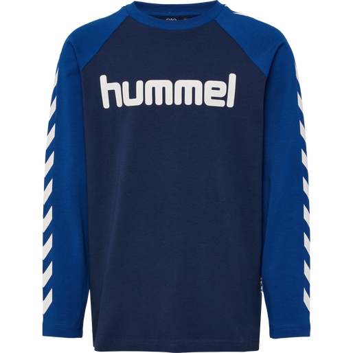 hummel BOYS T-SHIRT L/S NAVY PEONY | hummel.net