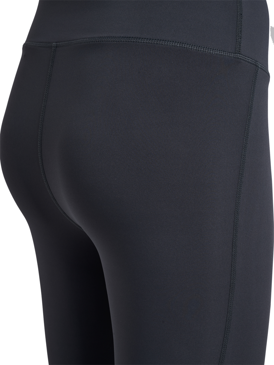 hmlPULSE HIGH WAIST TIGHTS, EBONY, packshot