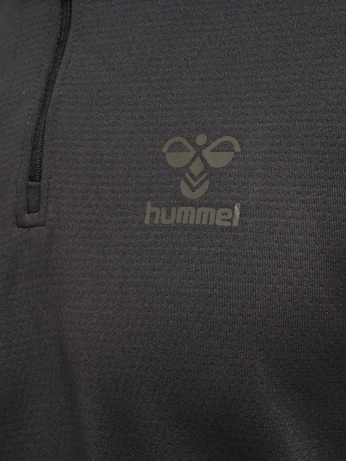 hummel ACTIVE PL HALF ZIP - OBSIDIAN/OLIVE NIGHT | hummel.net