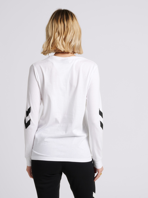 hummel LEGACY T-SHIRT L/S - WHITE