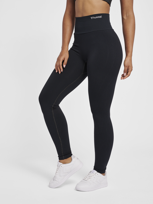 hummel MT FLOW SEAMLESS HW TIGHTS - BLACK