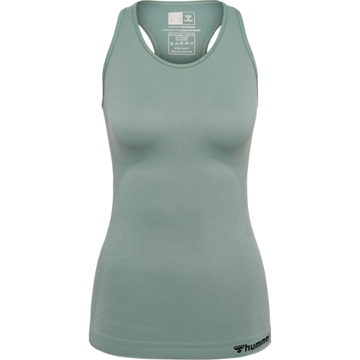 hmlTIF SEAMLESS TOP, CHINOIS GREEN, packshot