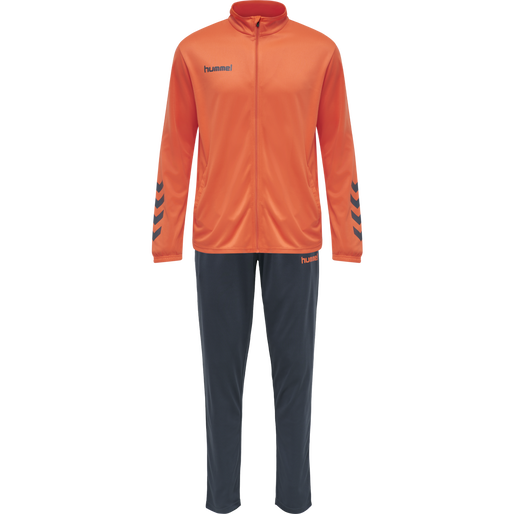 hmlPROMO POLY SUIT, NASTURTIUM/OMBRE BLUE hmlPROMO POLY SUIT, NASTURTIUM/OMBRE BLUE, packshot