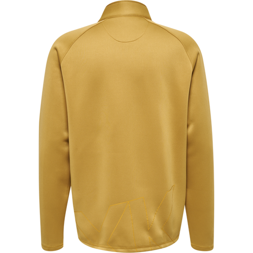 hmlCIMA XK ZIP JACKET, ANTIQUE GOLD, packshot