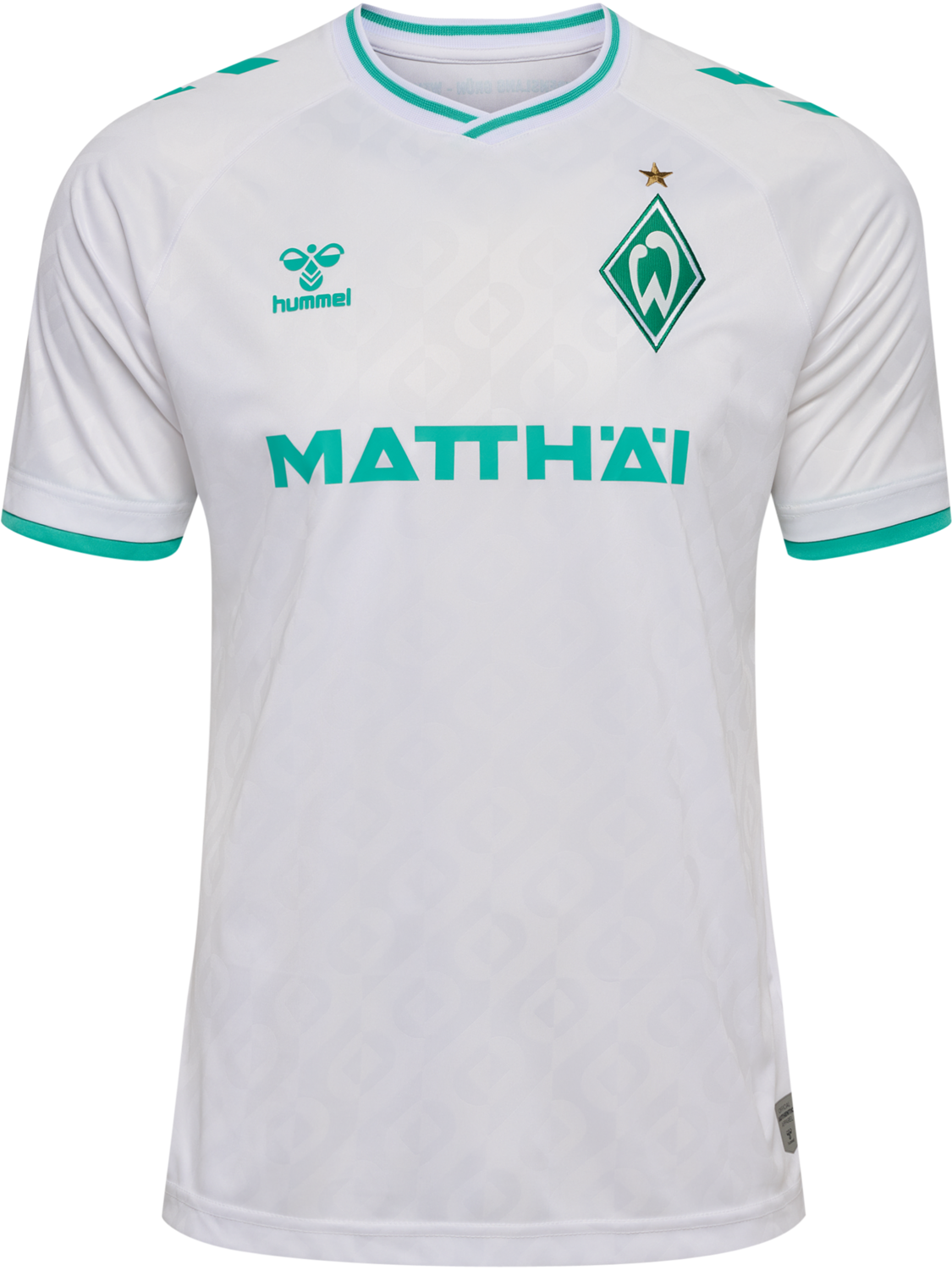 WER 23/24 AWAY JERSEY S/S, WHITE, packshot