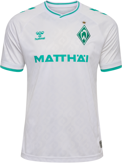 WER 23/24 AWAY JERSEY S/S, WHITE, packshot