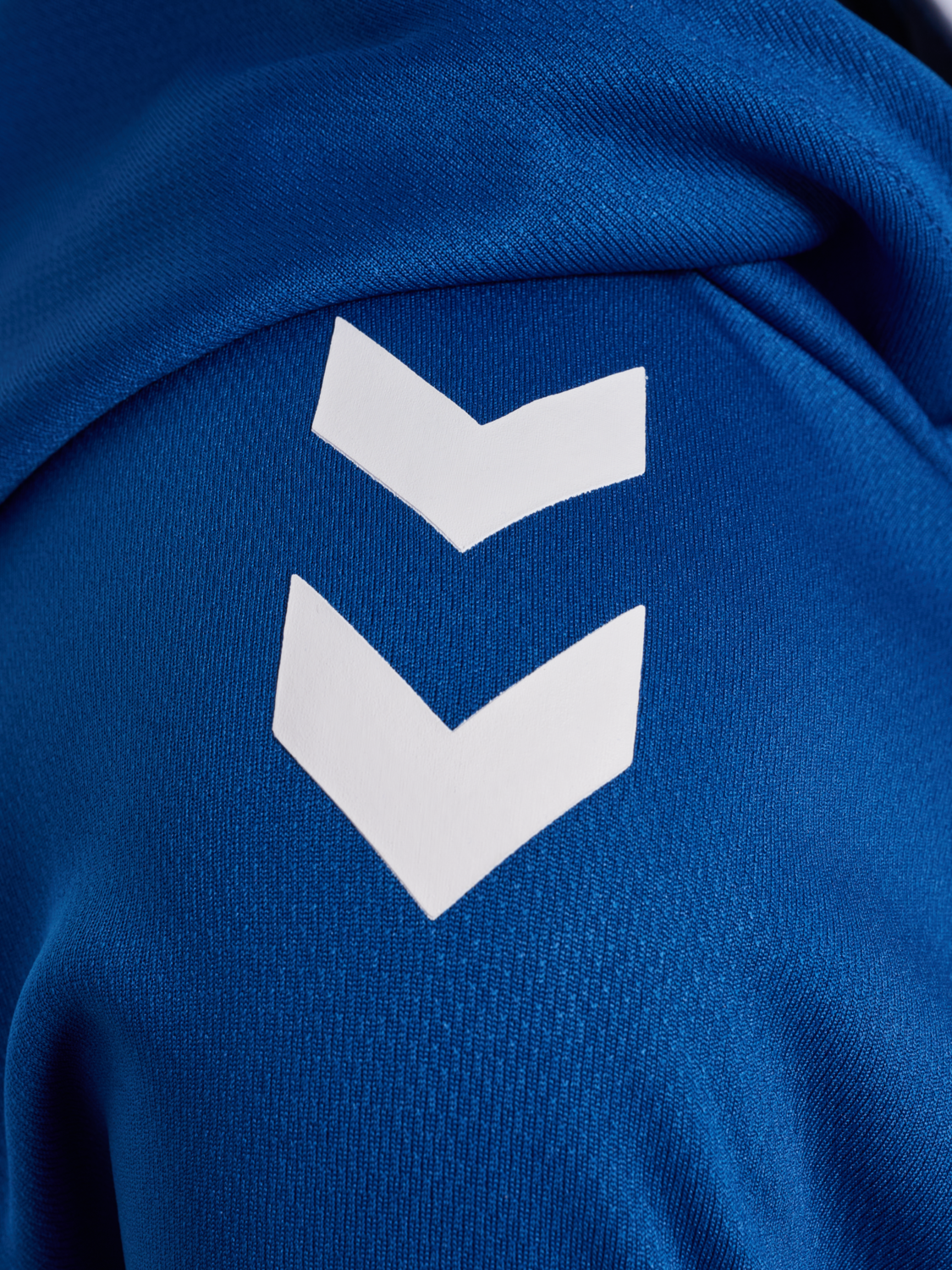 hmlLEAD 2.0 ZIP HOODIE WOMAN, MARINE/TRUE BLUE, packshot