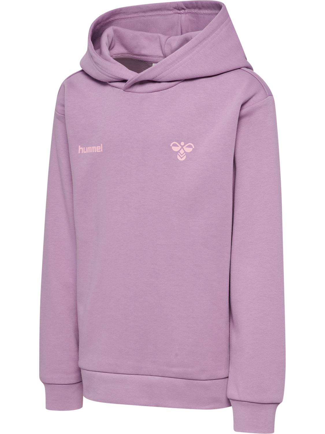 hmlJR GRAPHIC HOODIE, LAVENDER MIST, packshot