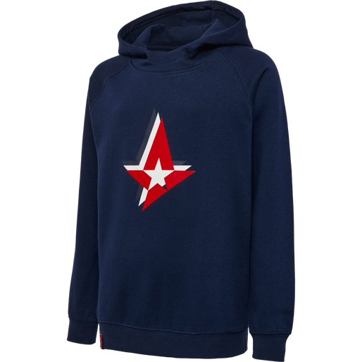 hummel AST CHEST MARINE HOODIE KIDS - MARINE