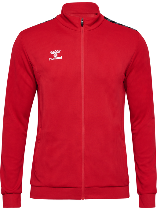 hmlAUTHENTIC PL ZIP JACKET, TRUE RED, packshot