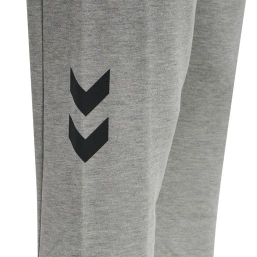 hmlLGC GRAHAM REGULAR PANTS, GREY MELANGE, packshot