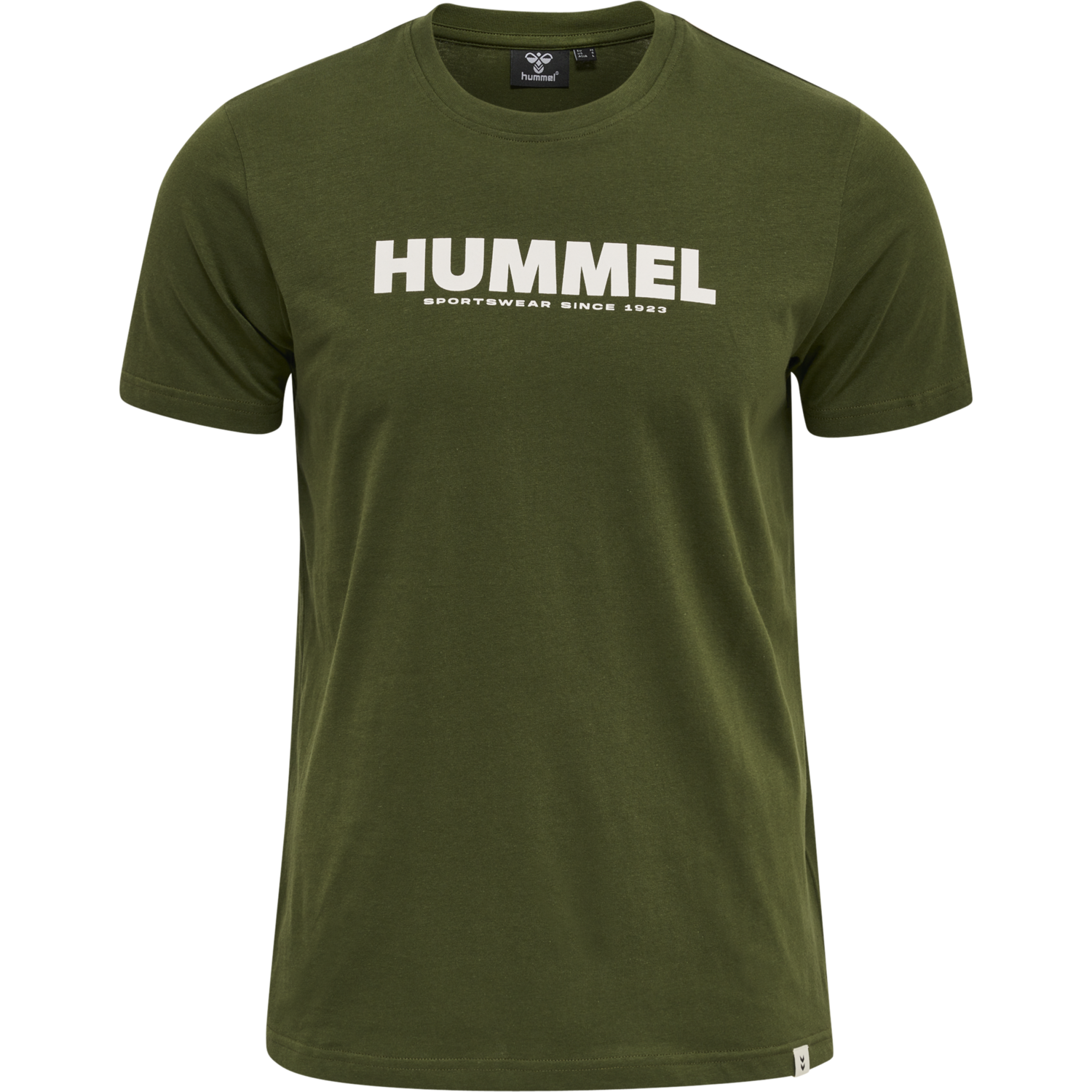 hmlLEGACY T-SHIRT, RIFLE GREEN, packshot
