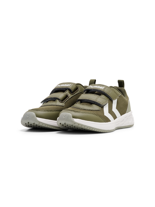 TURBO RUN 1.0 JR, DUSTY OLIVE, packshot