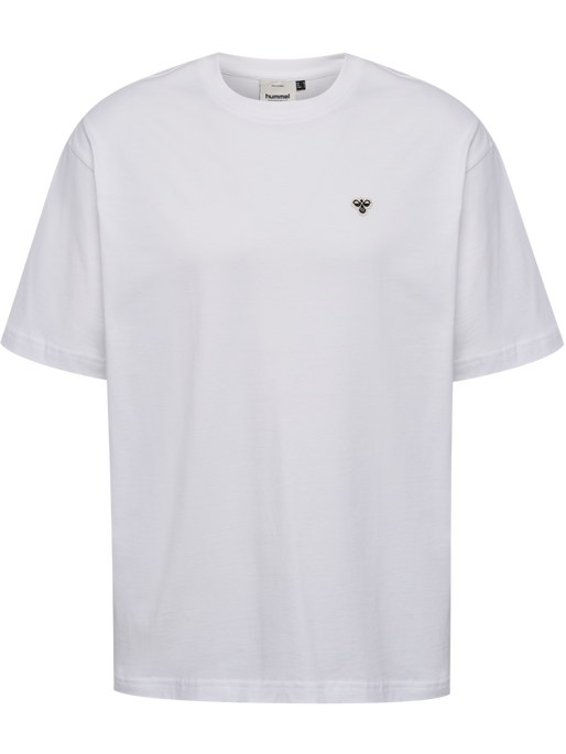 hmlLOOSE T-SHIRT BEE S/S, WHITE, packshot