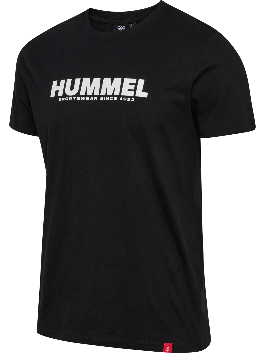 hmlLEGACY T-SHIRT, BLACK, packshot