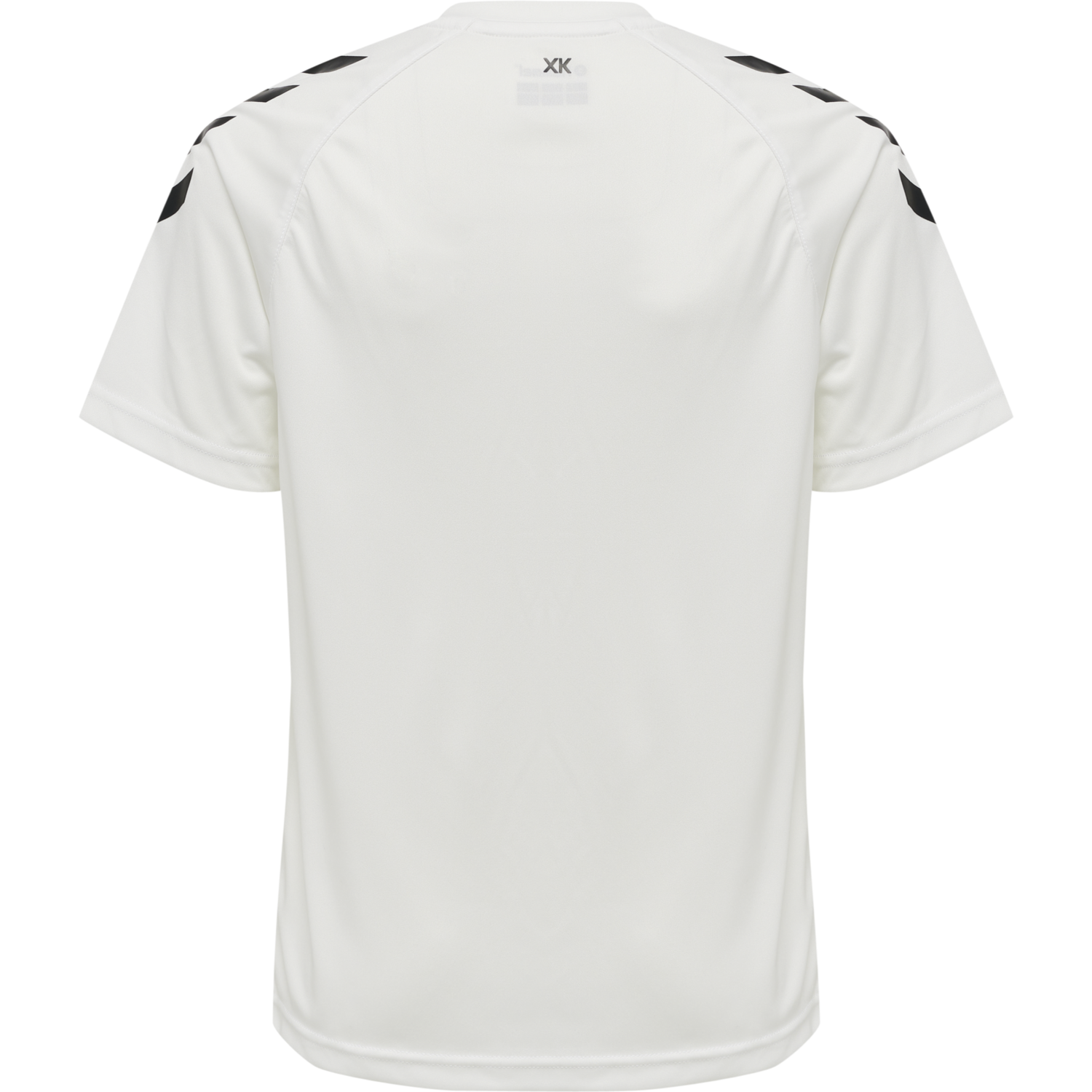 hmlCORE XK CORE POLY TEE S/S KIDS, WHITE, packshot
