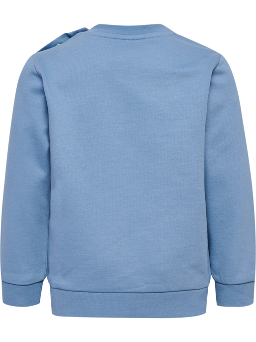 hmlLIME SWEATSHIRT, FADED DENIM, packshot