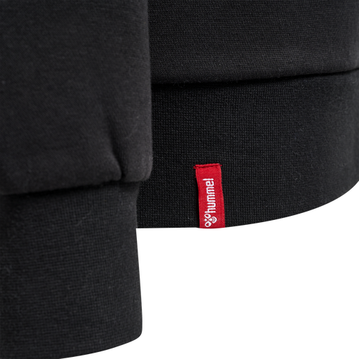 hmlRED HEAVY SWEATSHIRT WOMAN, BLACK, packshot