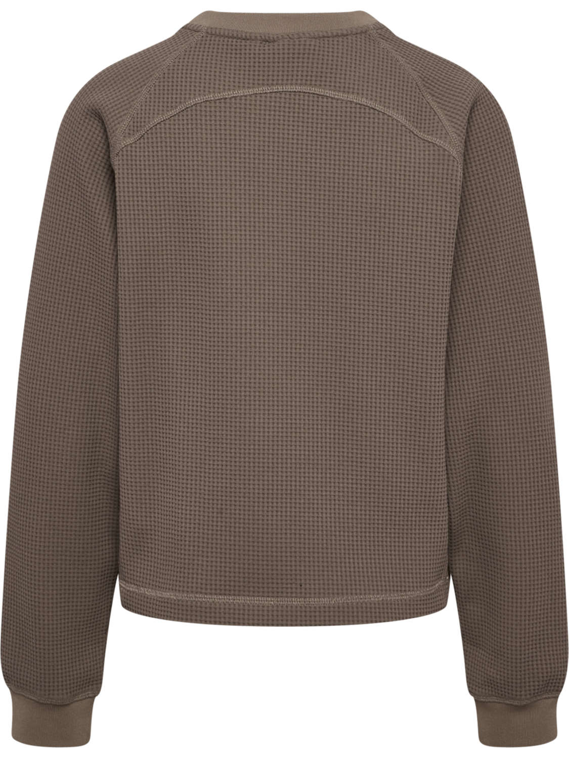 hmlSOFT WAFFLE W T-SHIRT L/S, FALCON, packshot