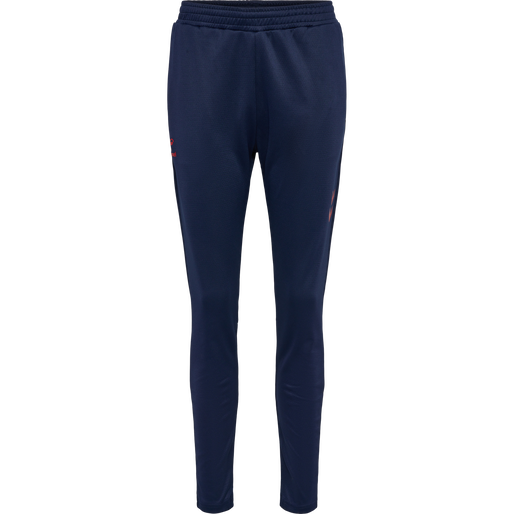 hmlQ4 POLY TRAINING PANT WO, MARINE, packshot