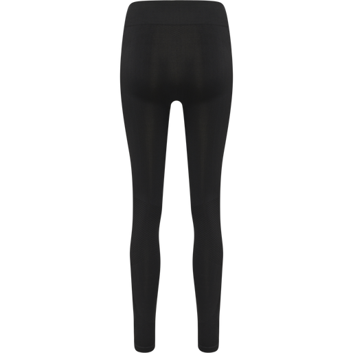 hmlMT IDA SEAMLESS MW POCKET TIGHTS, BLACK, packshot