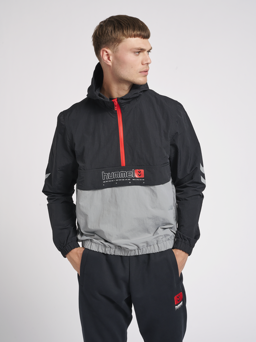 hummel LGC MUSA WOV HALFZIP JACKET BLACK hummel