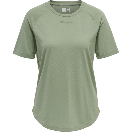 hmlMT VANJA T-SHIRT, LILY PAD, packshot