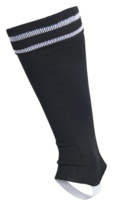 ELEMENT FOOTBALL SOCK FOOTLESS, BLACK/WHITE, packshot