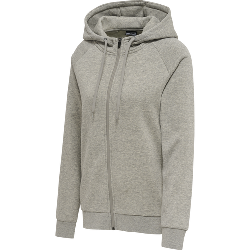 Women's grey 2025 zip up hoodie
