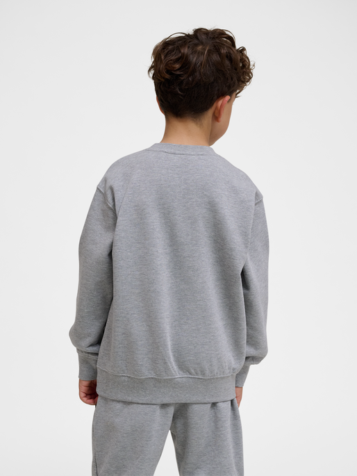 hummel CLEAN SWEATSHIRT - GREY MELANGE | hummel.net