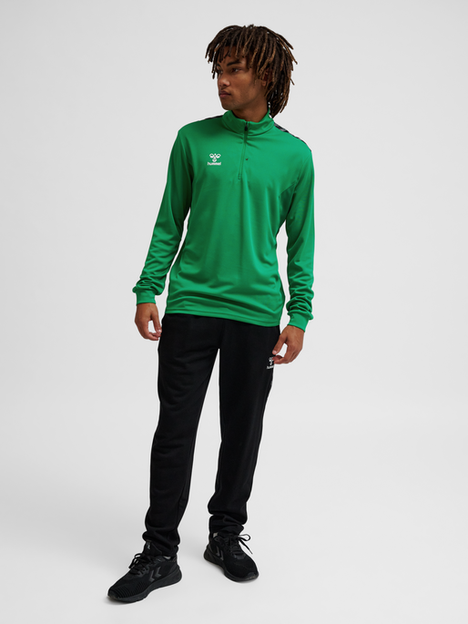 hummel AUTHENTIC HALF ZIP SWEAT JELLY BEAN hummel