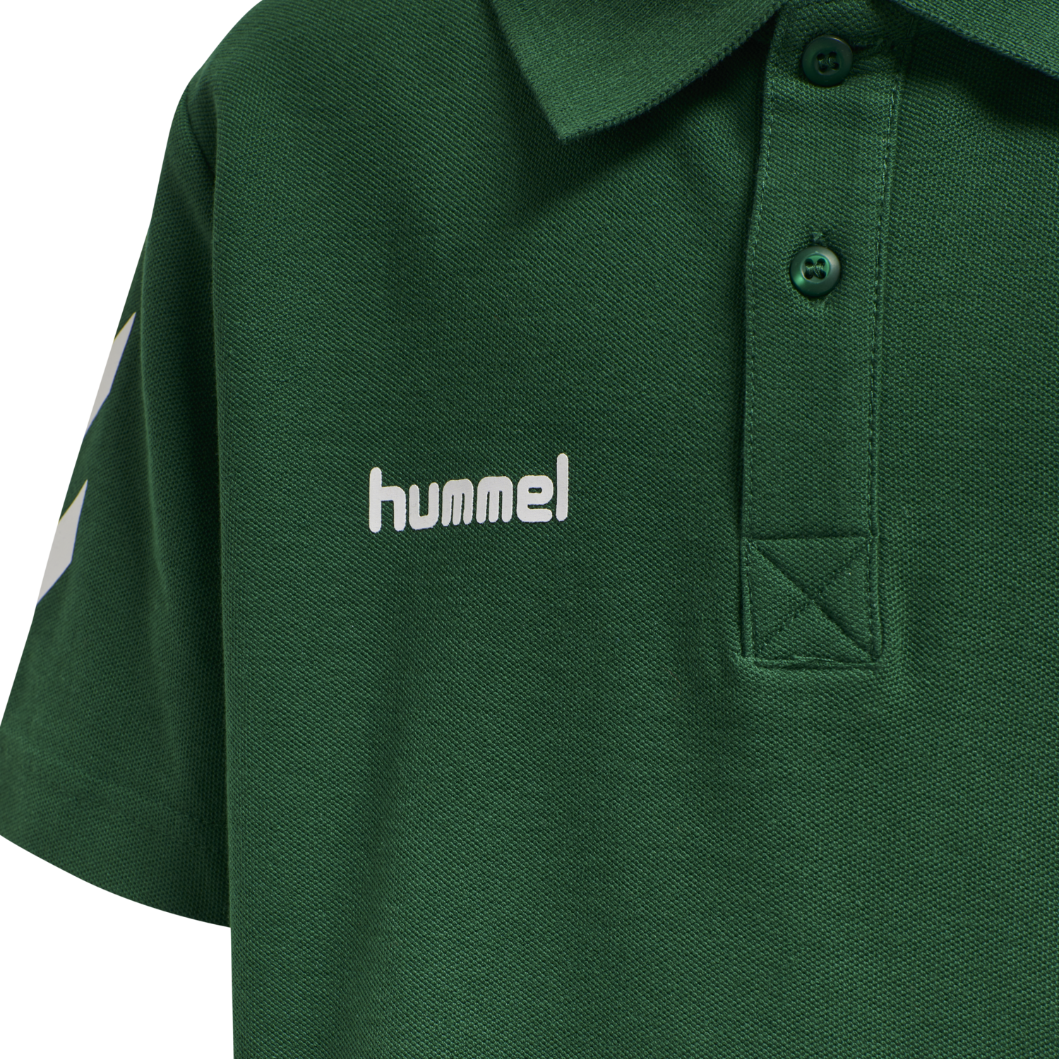 HMLGO KIDS COTTON POLO, EVERGREEN, packshot