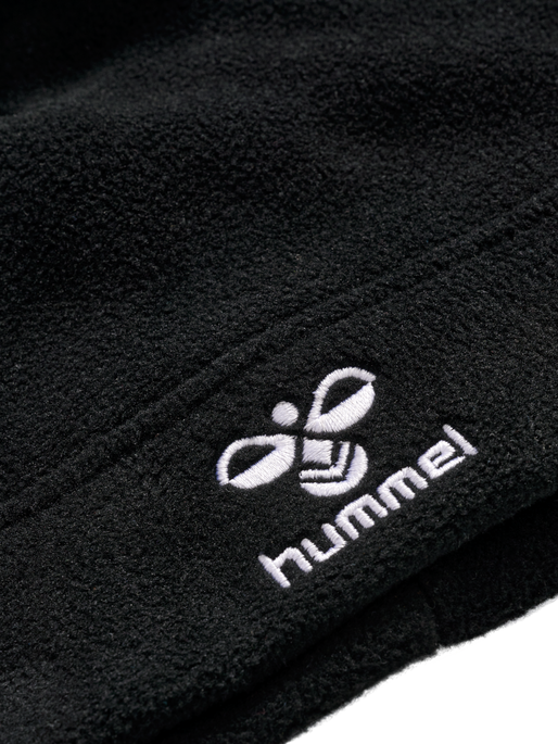 hmlFLEECE BEANIE, BLACK, packshot