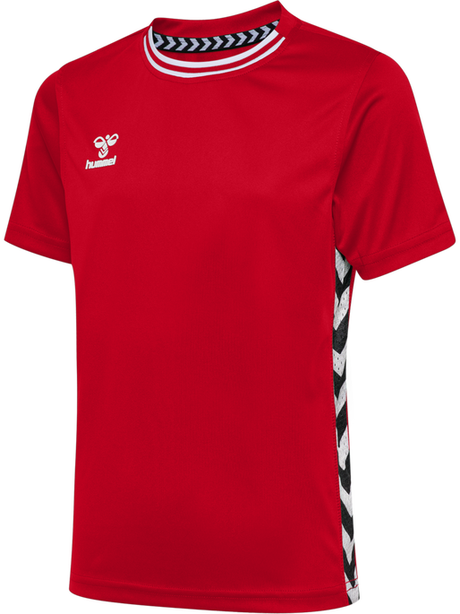 PLAYFUL SS JERSEY KIDS, TRUE RED, packshot