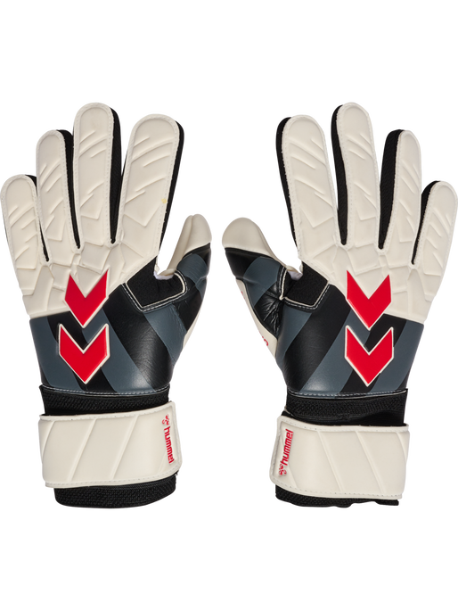 hmlGK GLOVES ALLROUND GRIP, WHITE/BLACK/RED, packshot