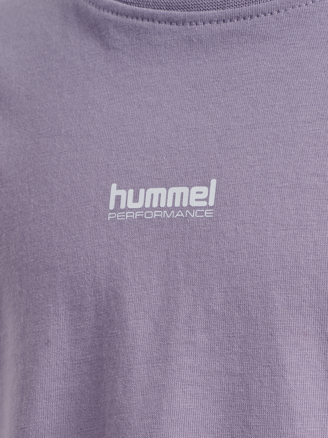 hmlJR FAST T-SHIRT L/S, LAVENDER GRAY, packshot