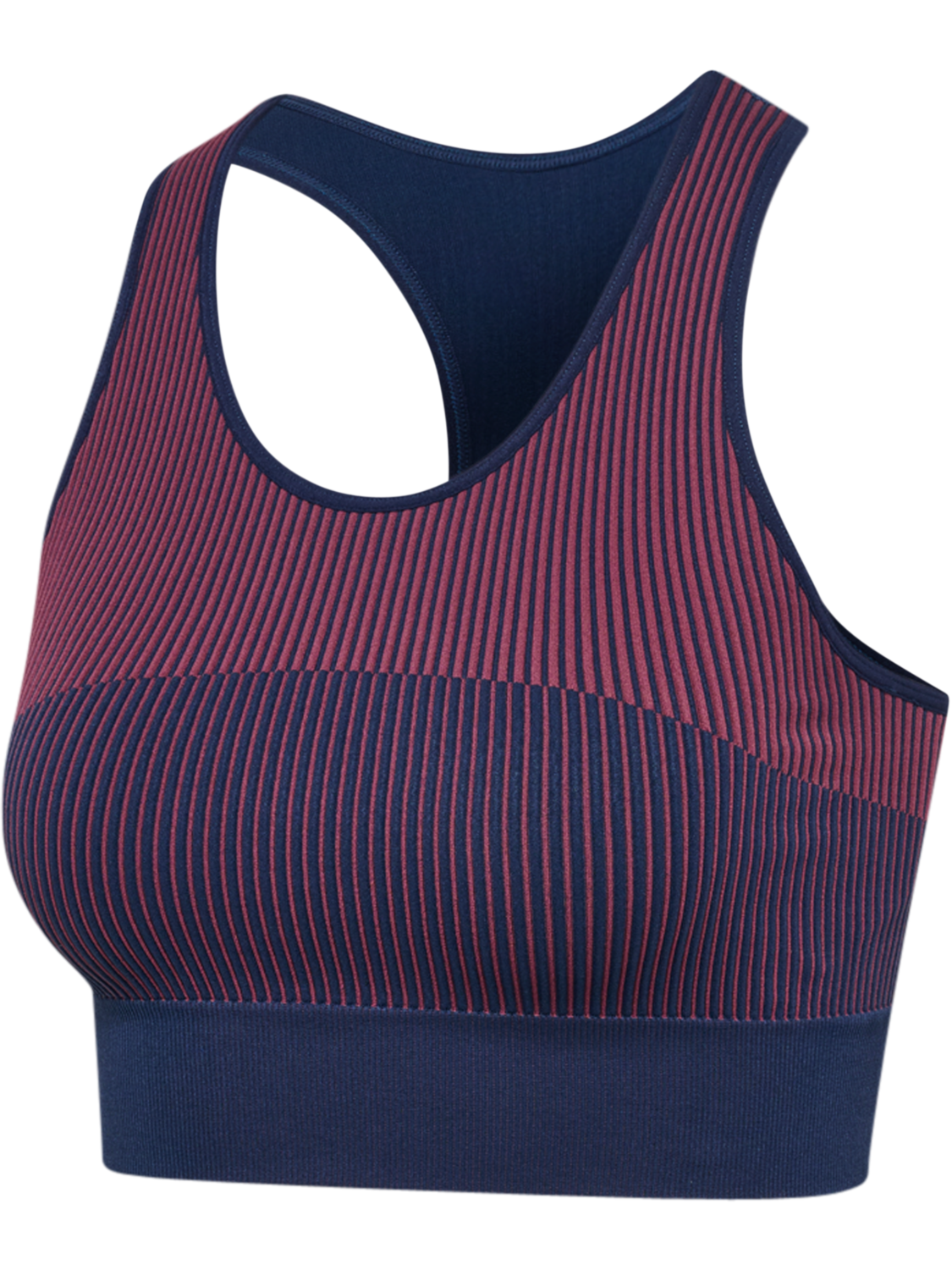 hmlYOGA SEAMLESS W CROP TOP, DRESS BLUES, packshot