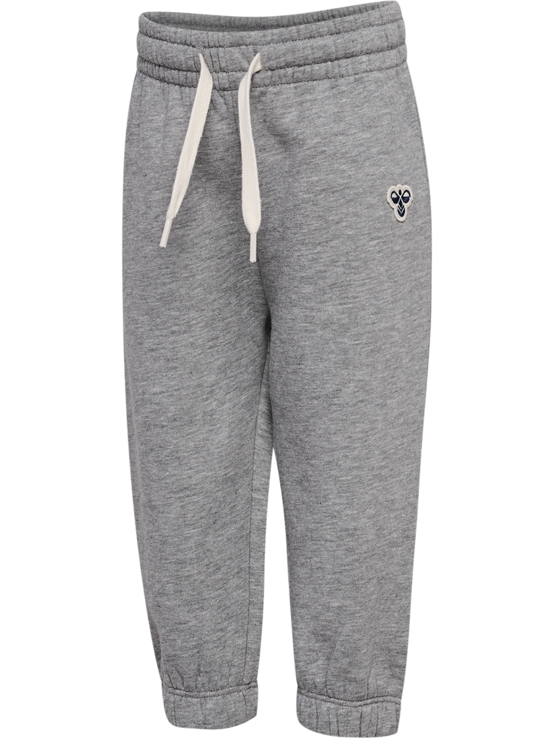 hmlMINI LOOSE PANTS BEE, GREY MELANGE, packshot