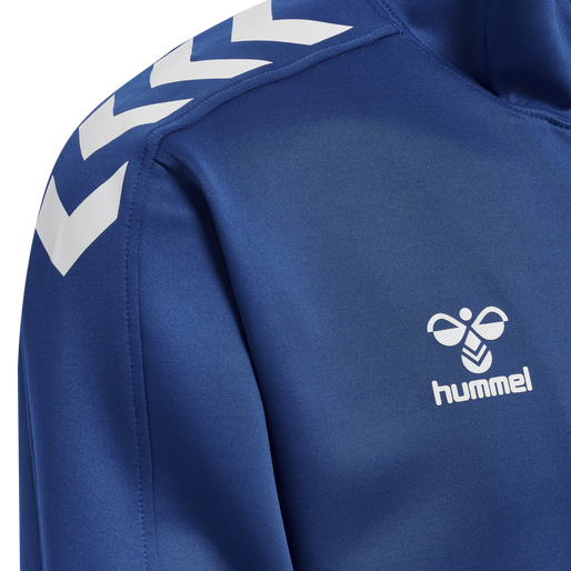 hmlCORE XK POLY ZIP SWEAT, TRUE BLUE, packshot