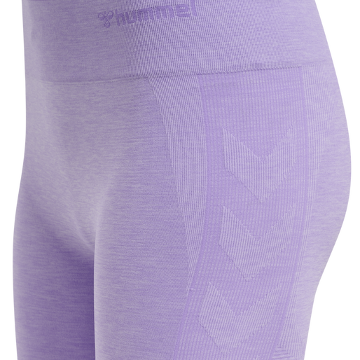 hmlMT UNA SEAMLESS MID WAIST TIGHTS, LAVENDER MELANGE, packshot