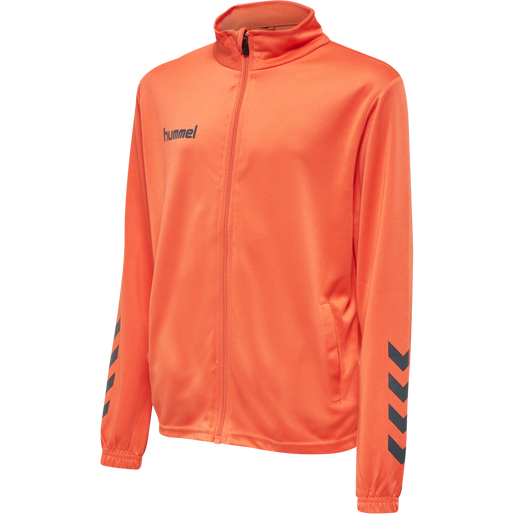 hmlPROMO KIDS POLY SUIT, NASTURTIUM/OMBRE BLUE, packshot