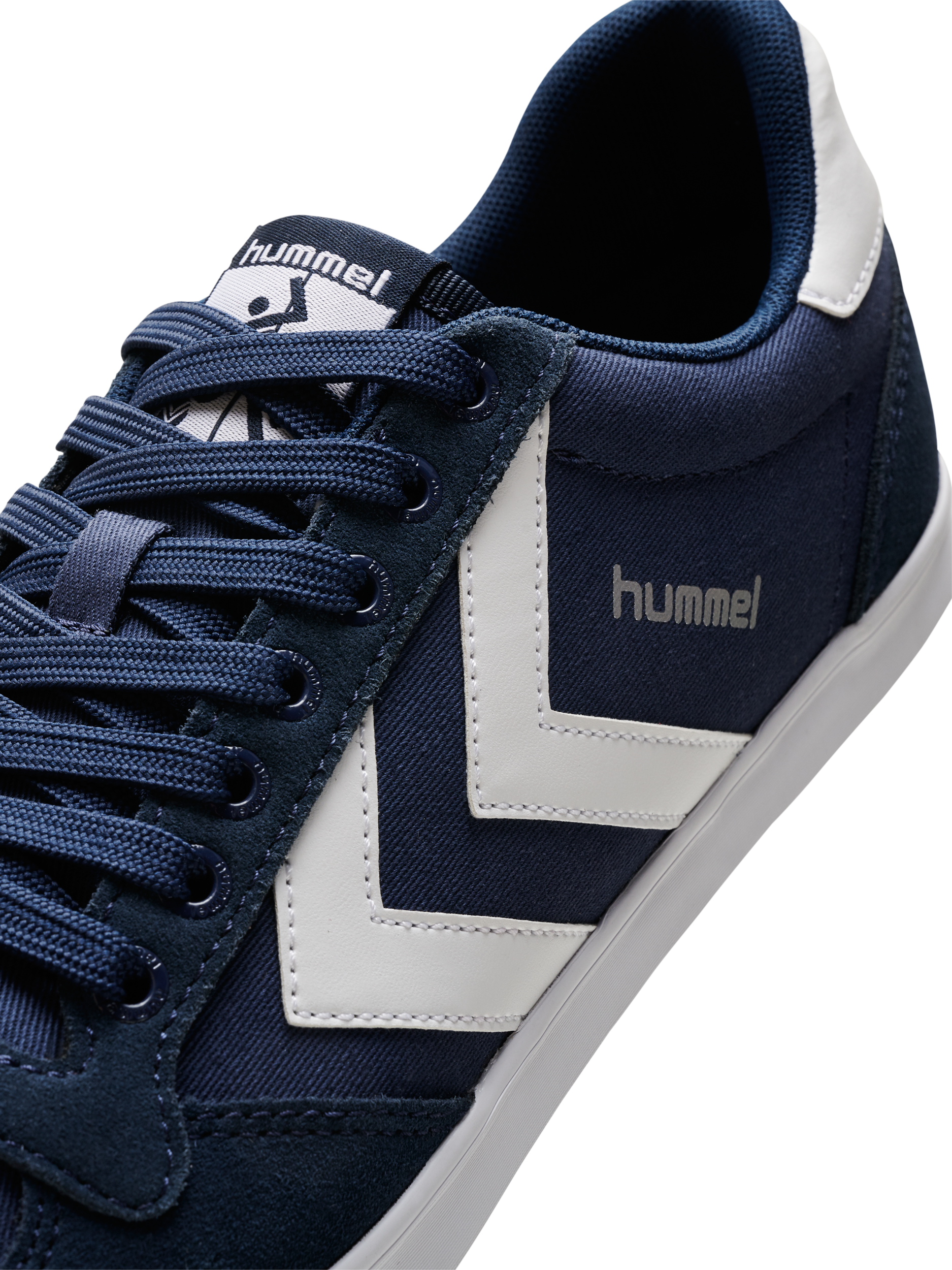 Hummel Slimmer Stadil Low Indoor Sneaker Chaussures De Sport Chaussures Bleu 063512 7647 