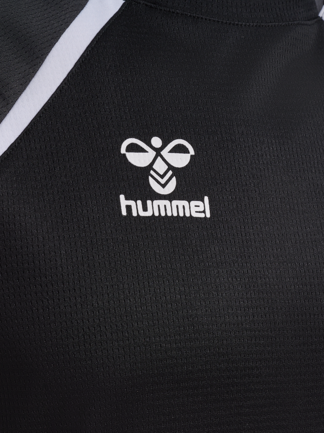 hmlLEAD 2.0 JERSEY S/S, BLACK/ASPHALT, packshot