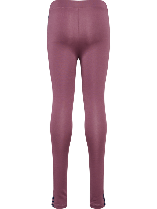 hmlJR MIX MID WAIST TIGHTS, WISTFUL MAUVE, packshot